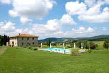 villa toscane avec piscine