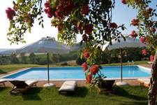 piscine panoramique toscane