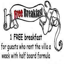 1 free breakfast