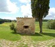 old oven tuscan villa