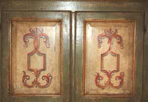 Cupboard of B&B in Tuscany 