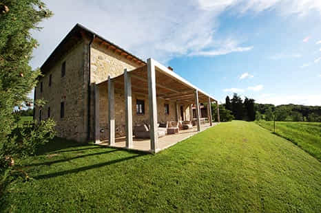 Detached villa rental in Tuscany