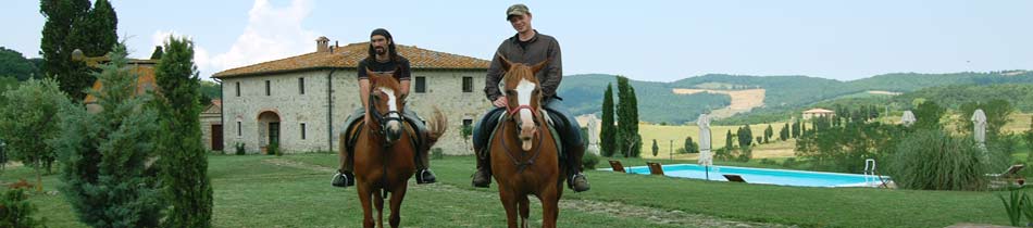 Reiten Pferd Toskana