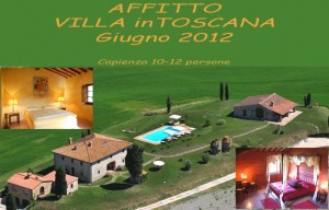 affitto casolare toscana a giugno 2012