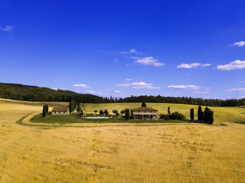 villa in toscana con piscina 7 persone