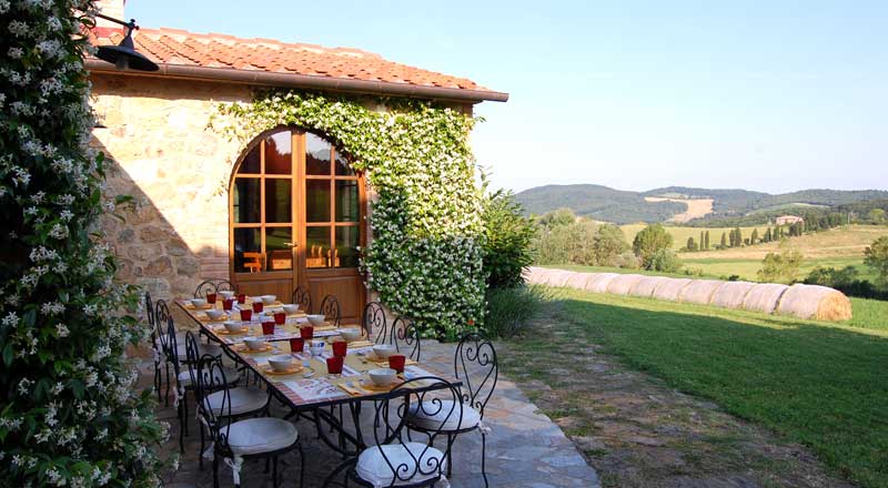 Villa in Toscana con terrazza panoramica