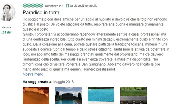 addio al nubilato in Villa Toscana