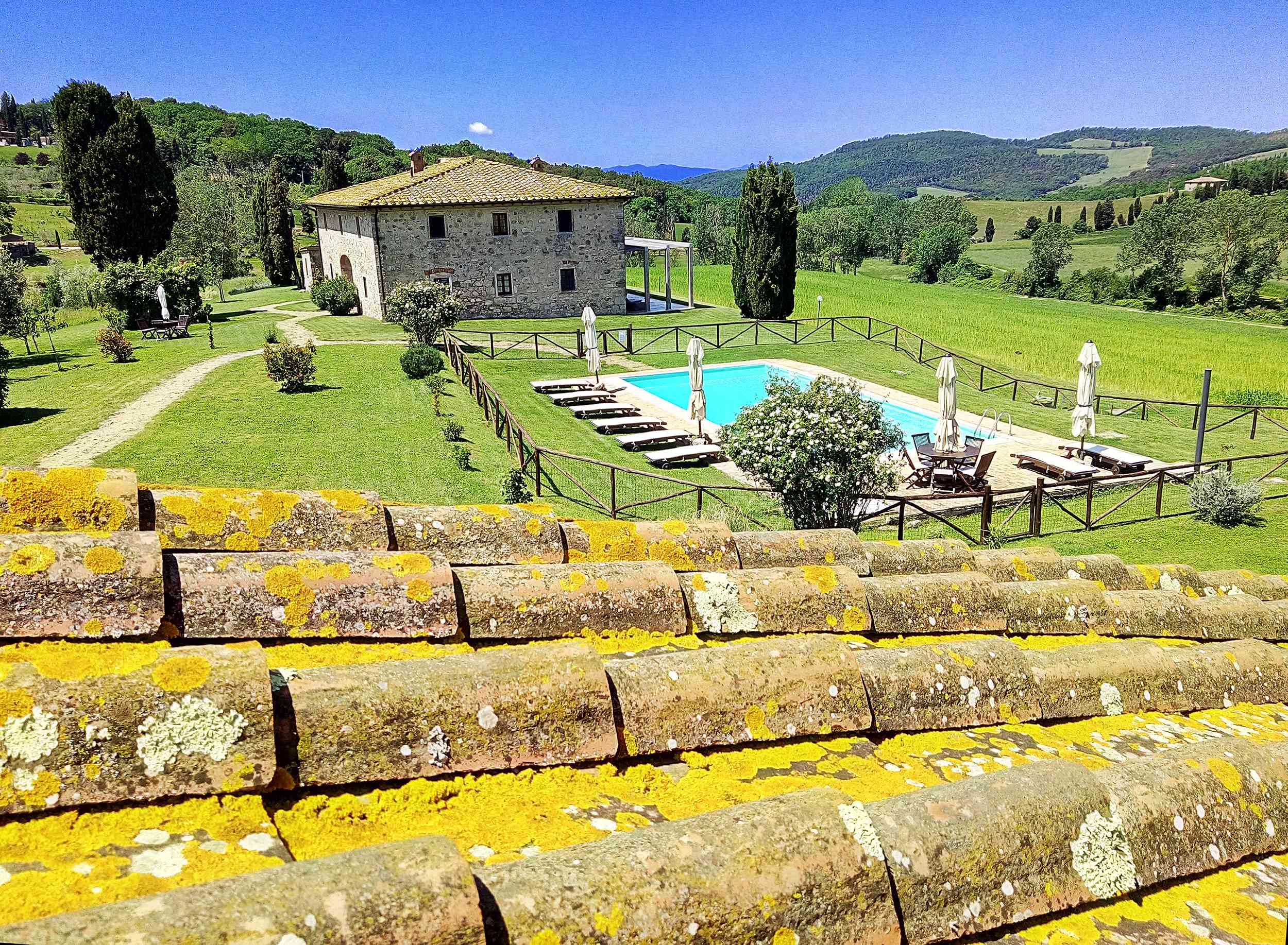 casale toscano a settembre