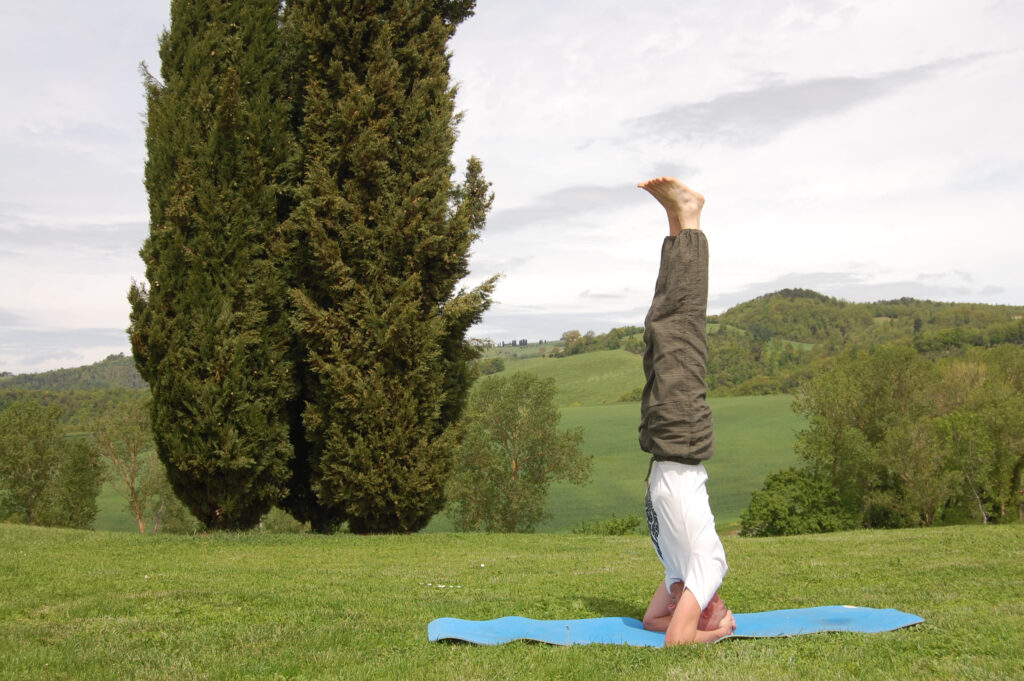 Lezioni di Yoga in Villa Toscana