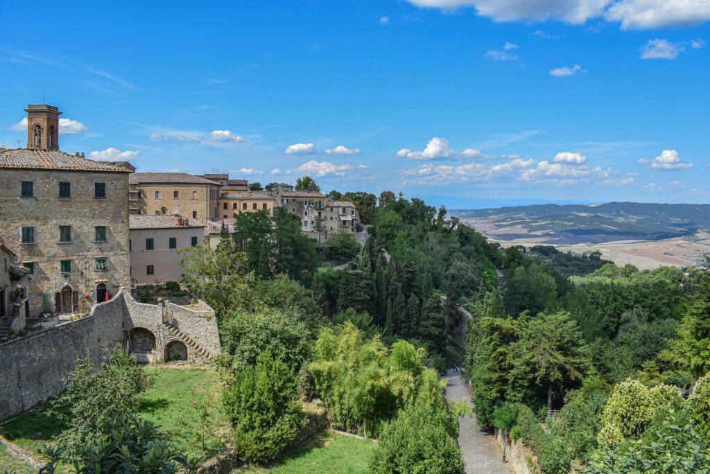 Città di Volterra in Toscana