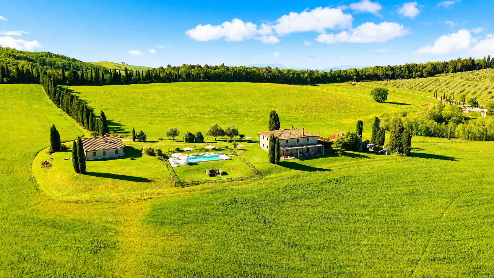 Villa in Tuscany with Air Conditioning: Comfort in Every Room at Villa Le Ginepraie